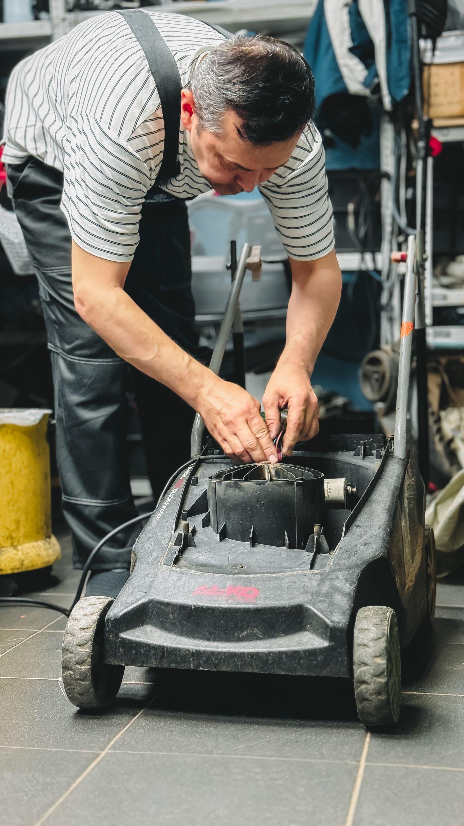 Onderhoud en reparatie in de werkplaats